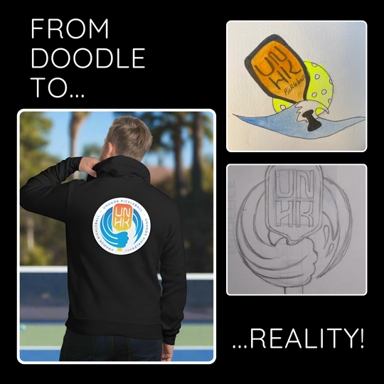 Pickleball Wave - Hoodie