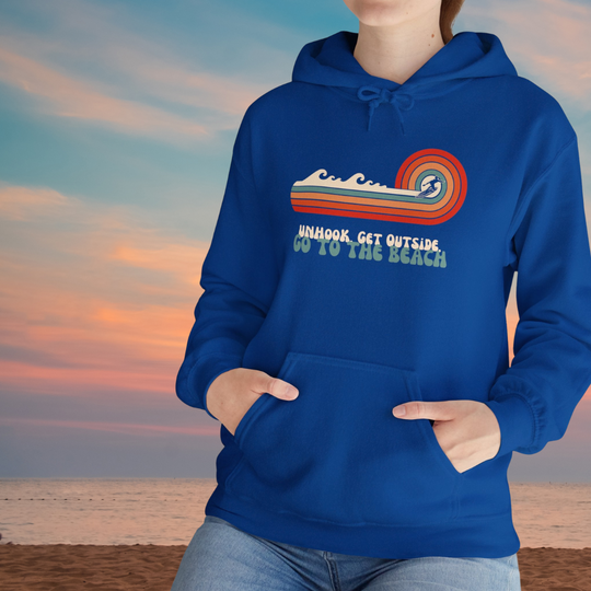 Women's Heavy Blend™ Hooded Sweatshirt - Catch the Waves