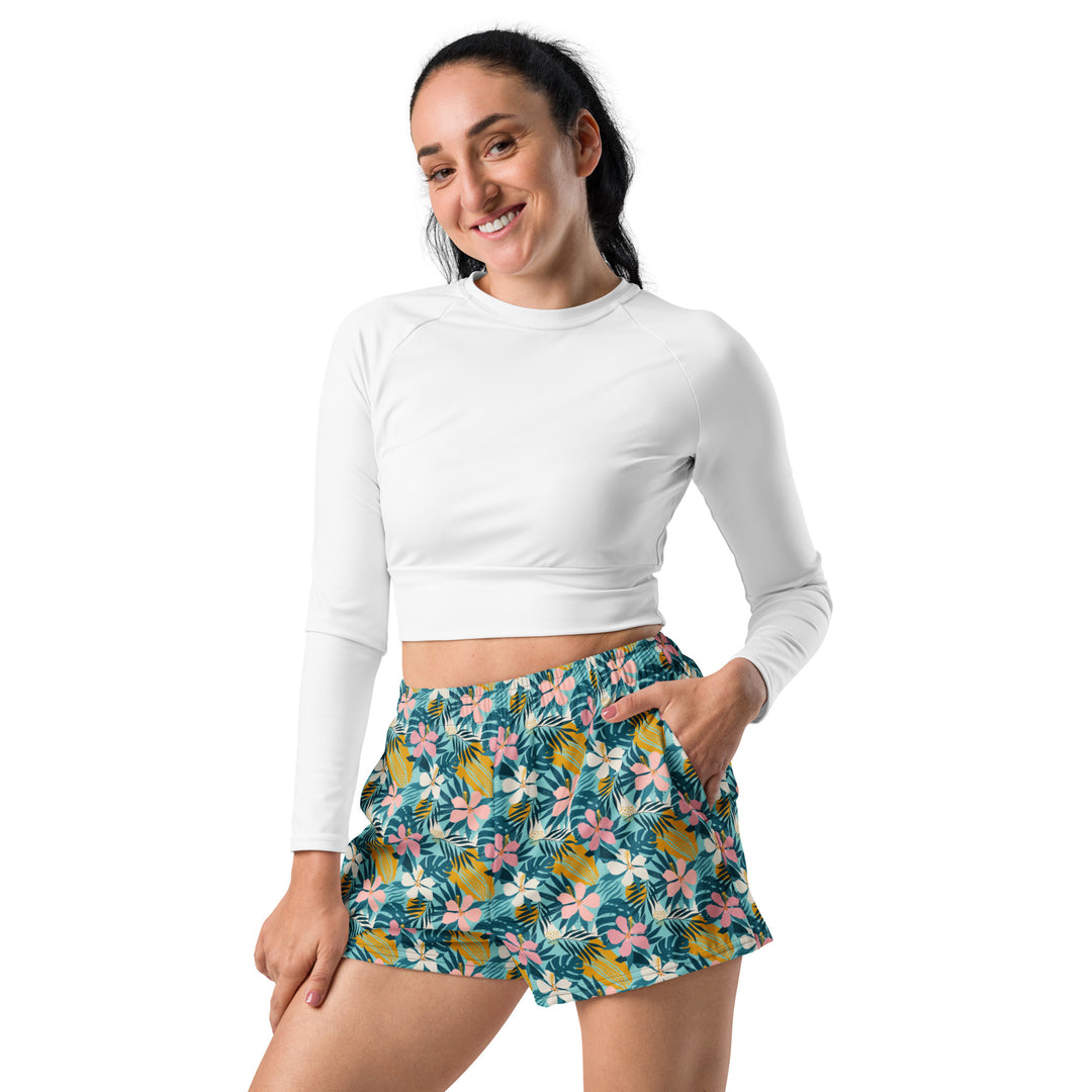 Tropical Adventure Athletic Shorts