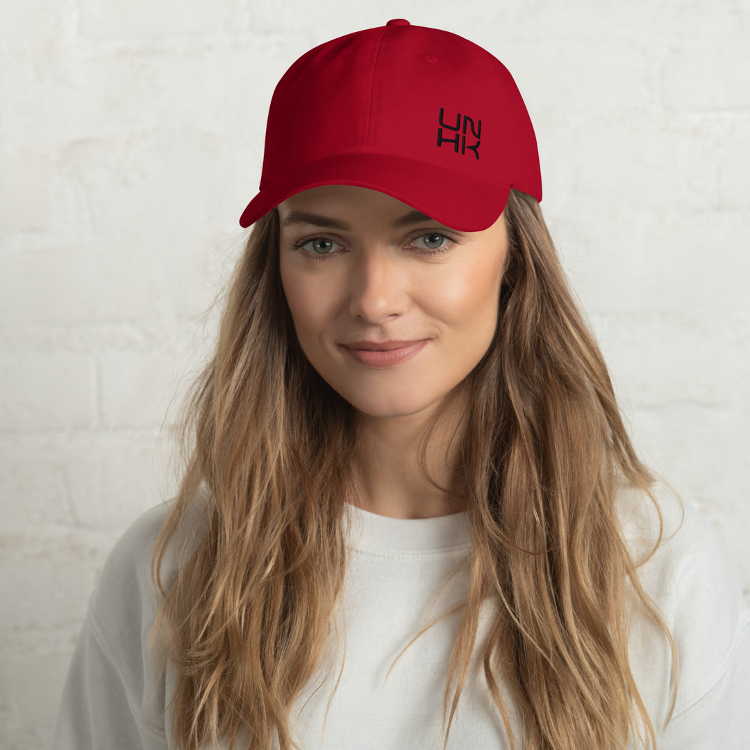 Women's UNHK Dad Hat - Red