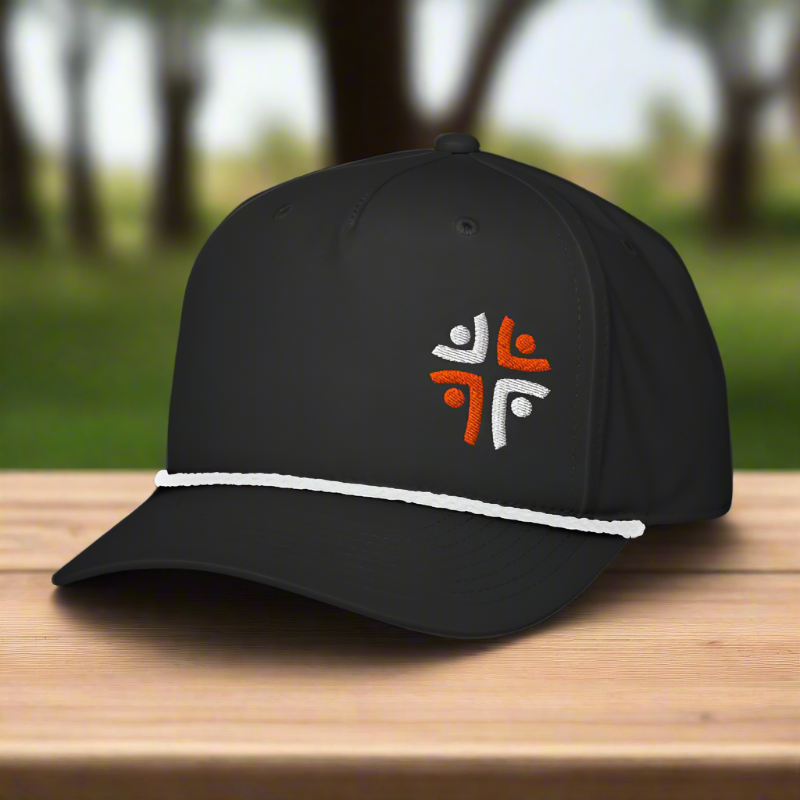 MCC Logoed Rope Cap | Black