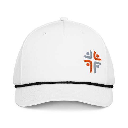 MCC Logoed Rope Cap | White