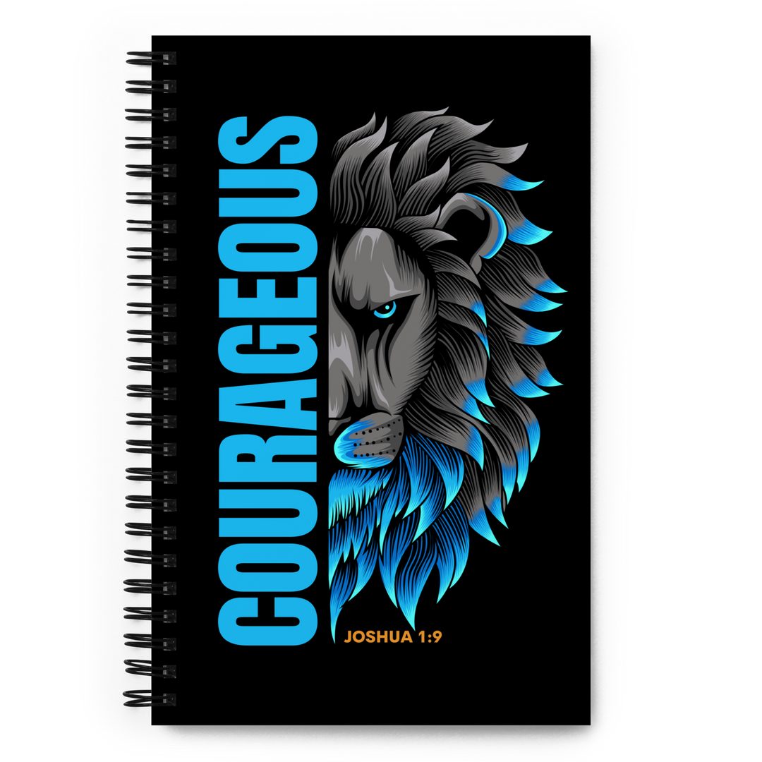 Courage Spiral Notebook