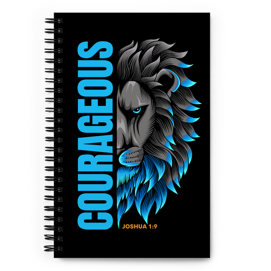 Courage Spiral Notebook