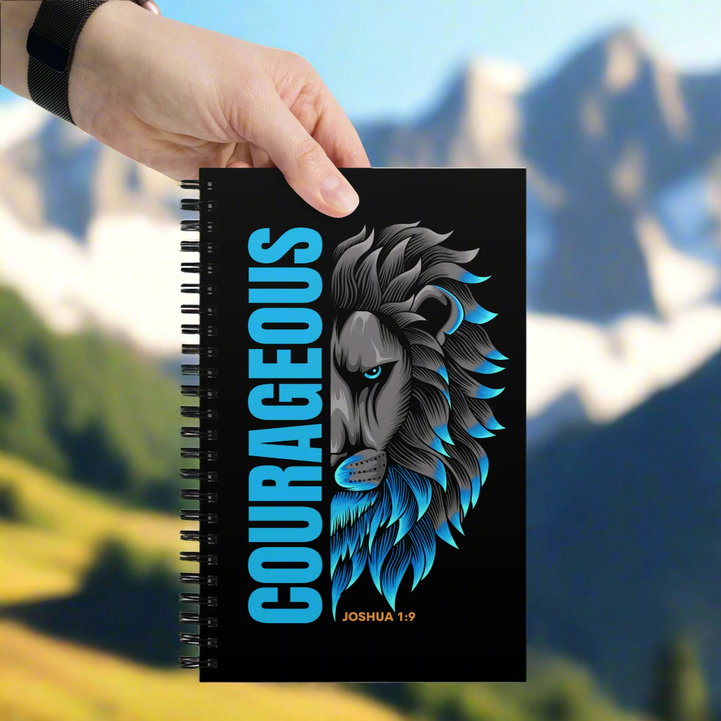 Courage Spiral Notebook