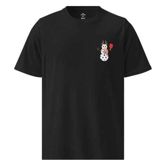 The Pit Pickleball Snowman Under ArmourⓇ Athletic T-Shirt | Black