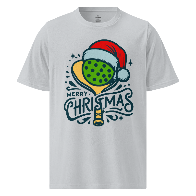 Holiday Pickleball Paddle Under ArmourⓇ Athletic T-Shirt | Grey