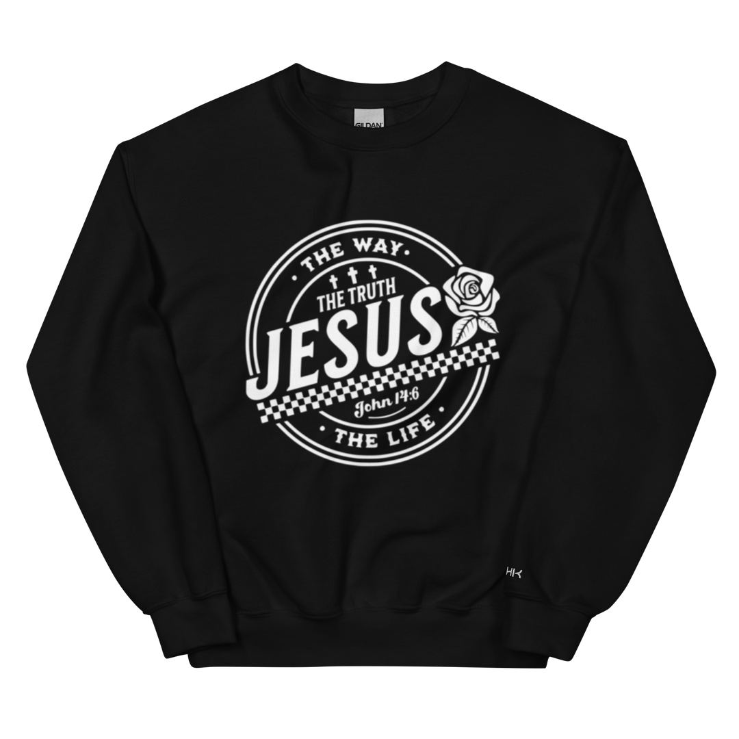 Jesus Way Truth Life Women's Sweatshirt