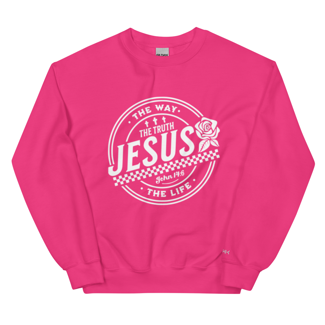 Jesus Way Truth Life Women's Sweatshirt