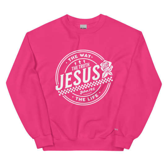 Jesus Way Truth Life Women's Sweatshirt