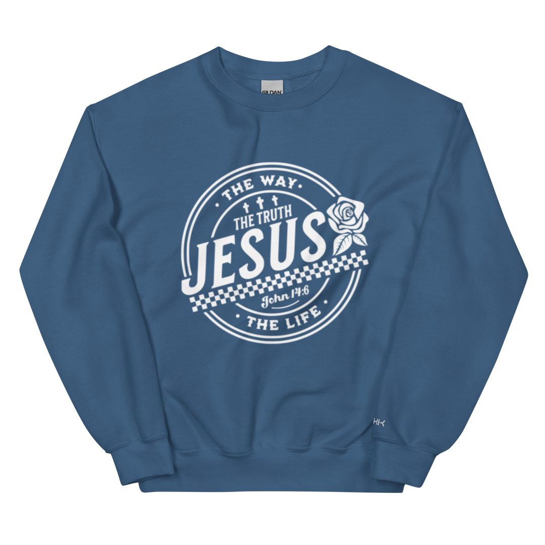 Jesus Way Truth Life Women's Sweatshirt