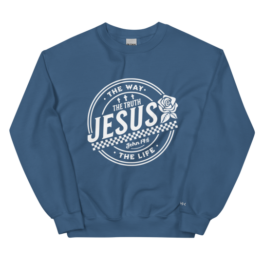 Jesus Way Truth Life Women's Sweatshirt