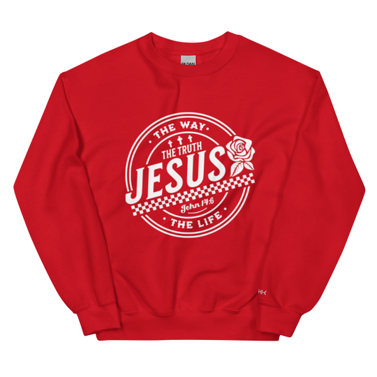 Jesus Way Truth Life Women's Sweatshirt