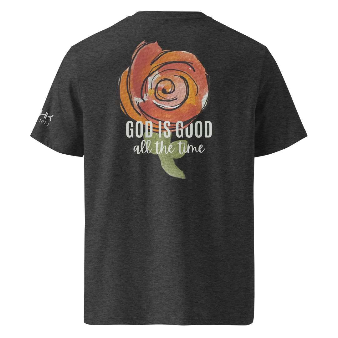 God is Good All the Time Women's Organic Cotton T-Shirt - Grey