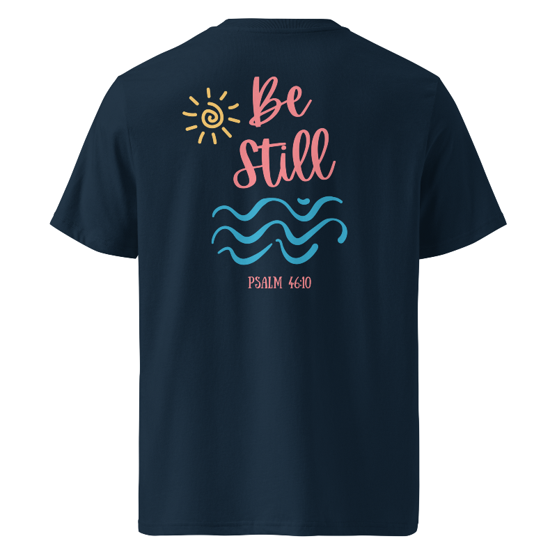 Be Still Women's Organic Cotton Shirt | Navy