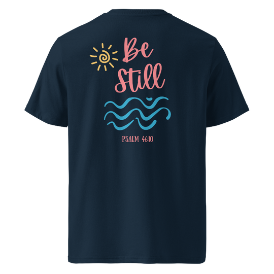 Be Still Women's Organic Cotton Shirt | Navy