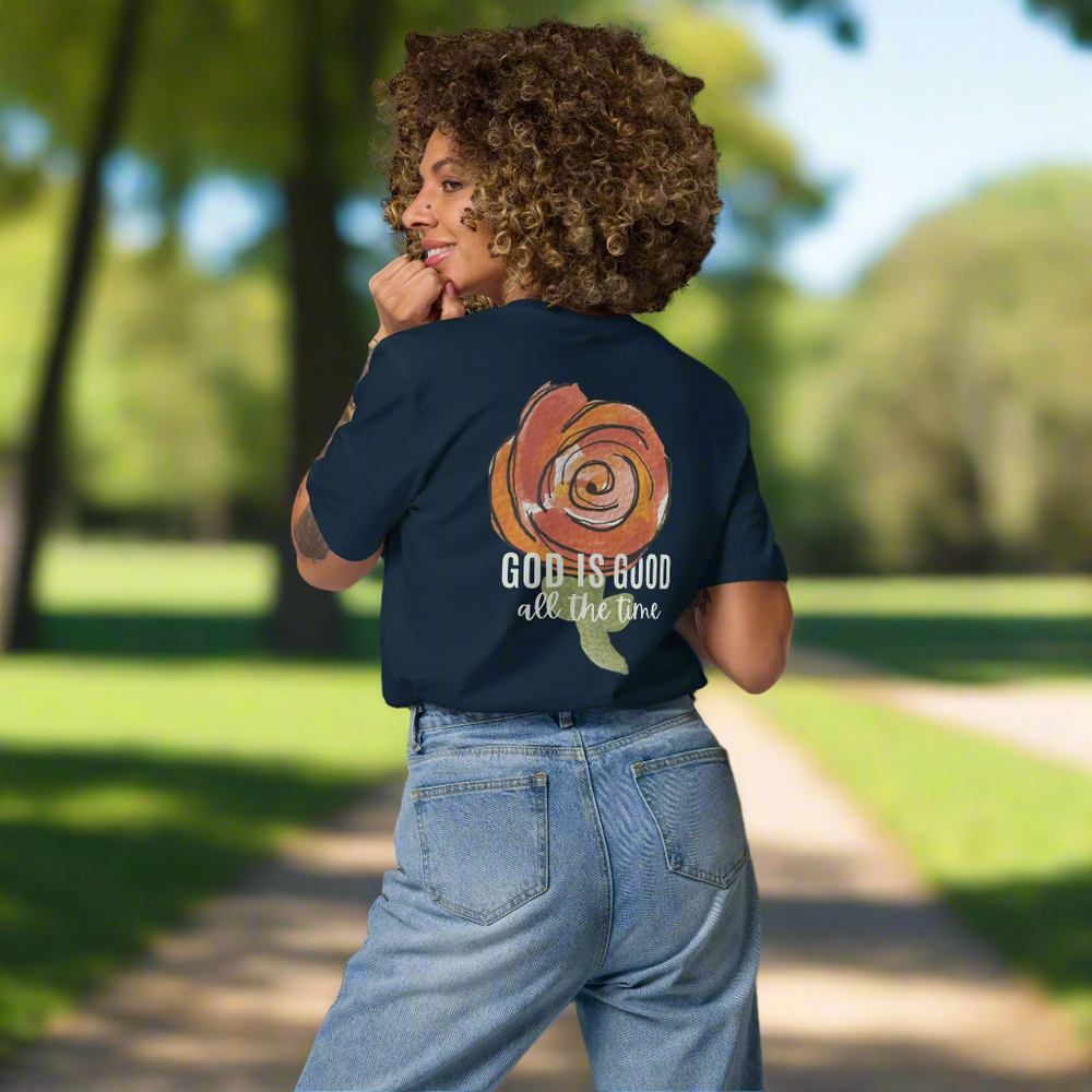God is Good Organic Mid-Light T-Shirt