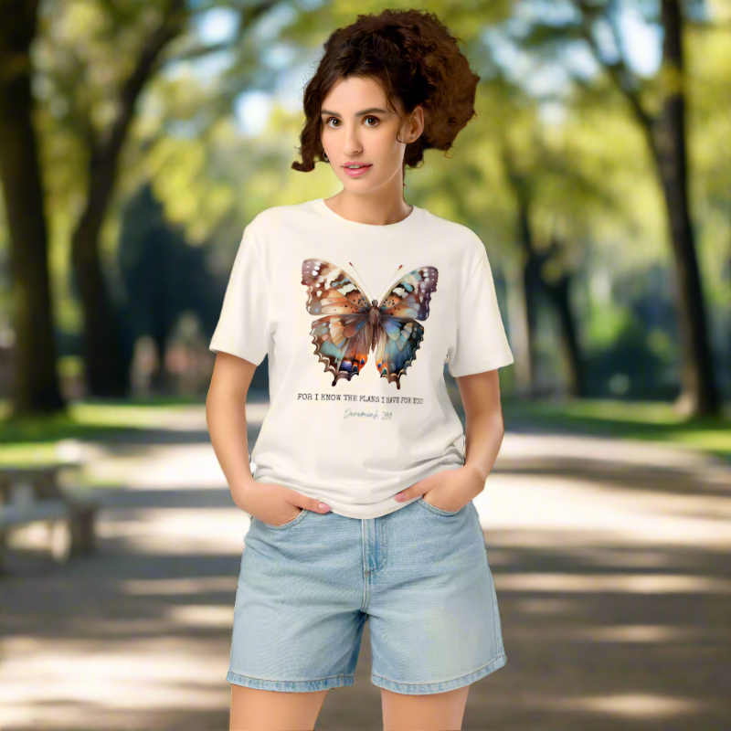 Butterfly Women's Organic Cotton Shirt