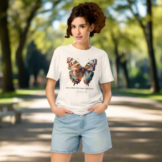 Butterfly Women's Organic Cotton Shirt