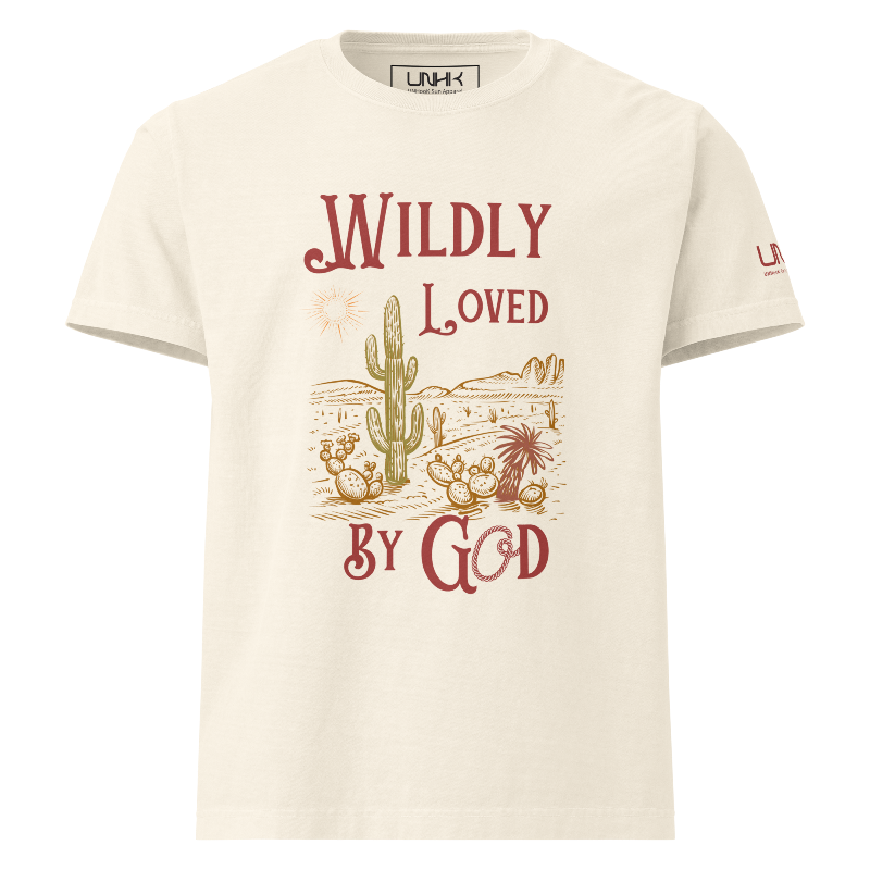 Wildly Loved by God Oversized T-Shirt | Off White
