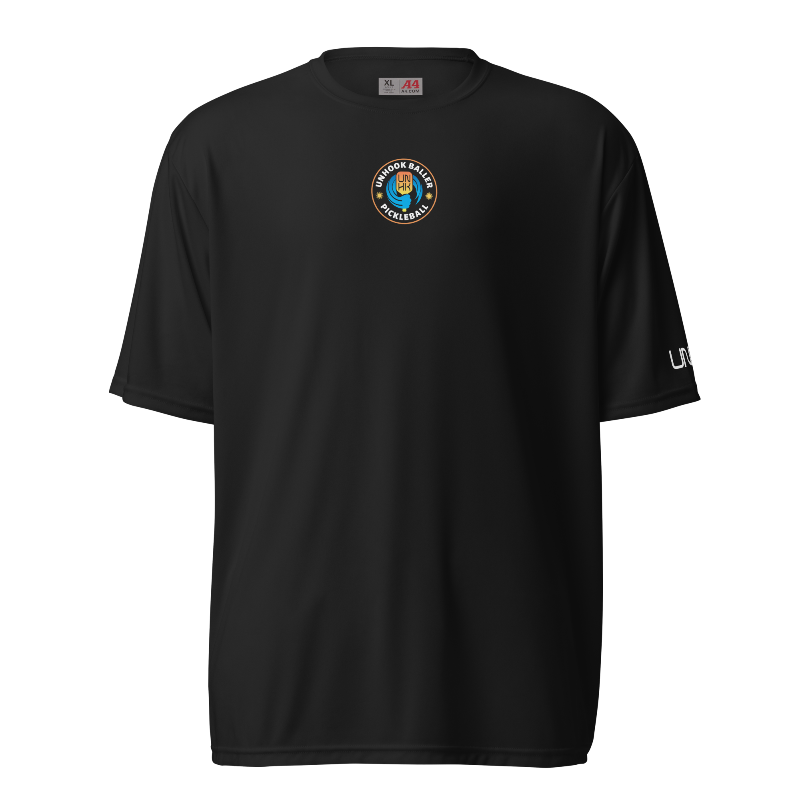UNHooK Baller A4 Moisture-Wicking T-Shirt | Black
