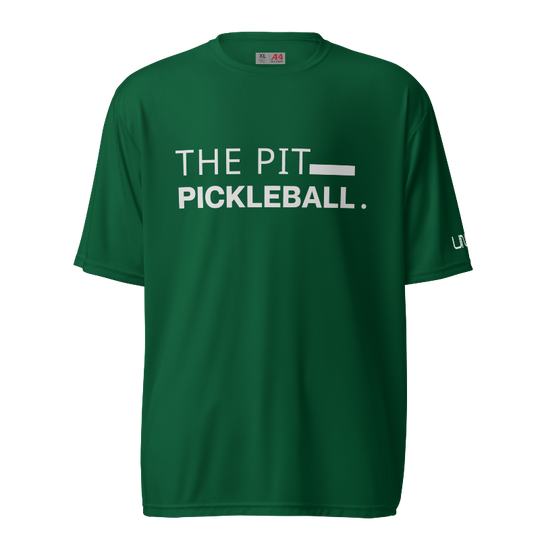 The Pit Pickleball A4 Moisture-Wicking T-Shirt | Green