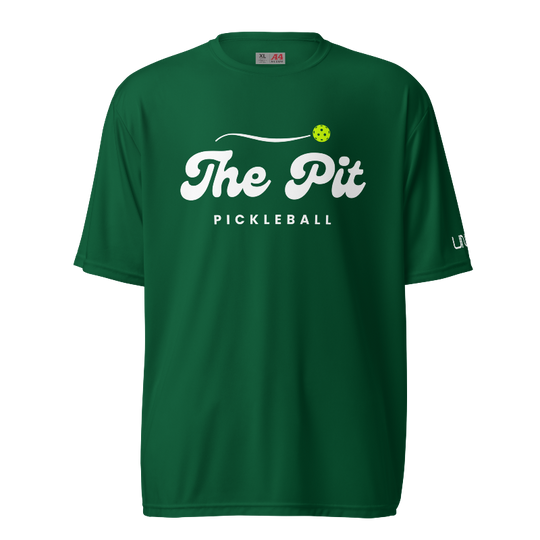 The Pit Pickleball A4 Moisture-Wicking T-Shirt | Green