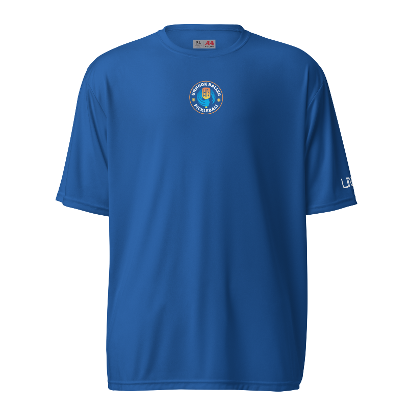 UNHooK Baller A4 Moisture-Wicking T-Shirt | Blue