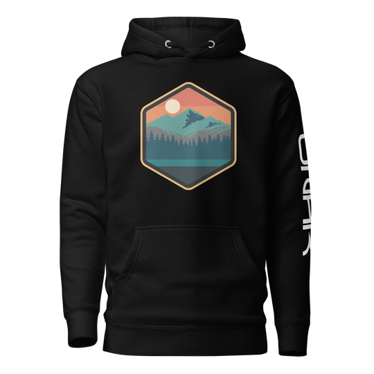 Hiking Hoodie - Mountain Landscape