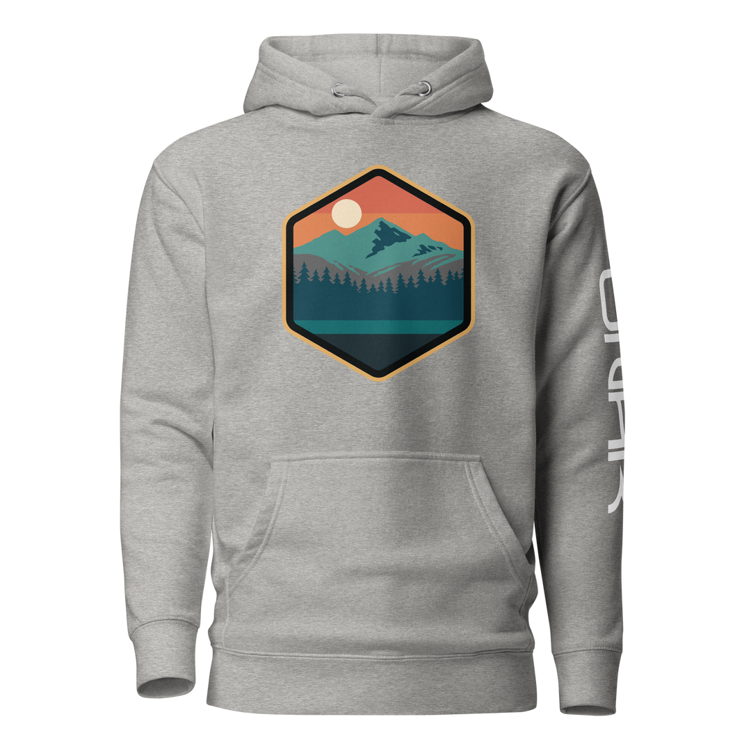 Hiking Hoodie - Mountain Landscape