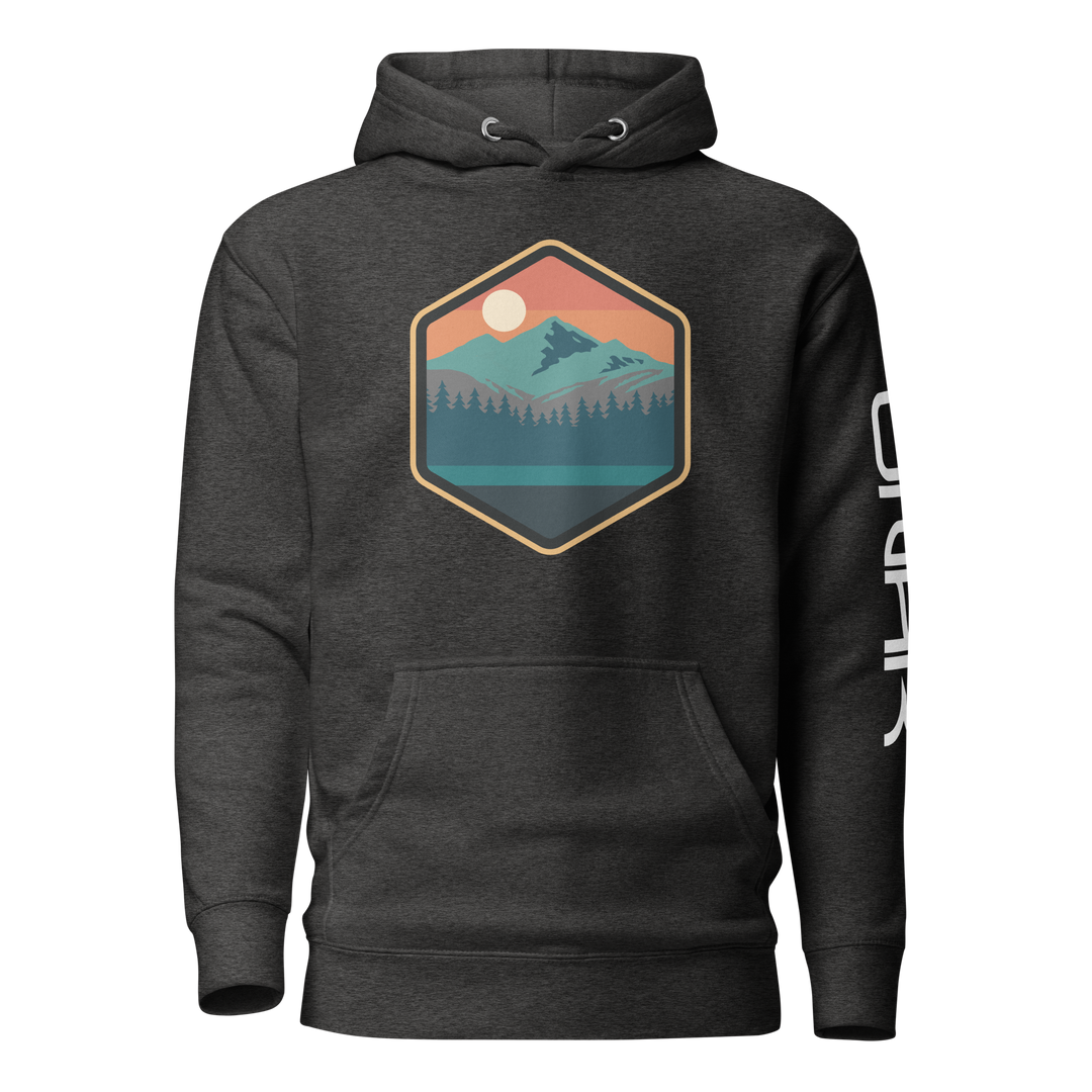 Hiking Hoodie - Mountain Landscape