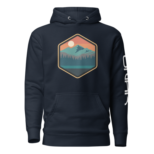 Hiking Hoodie - Mountain Landscape