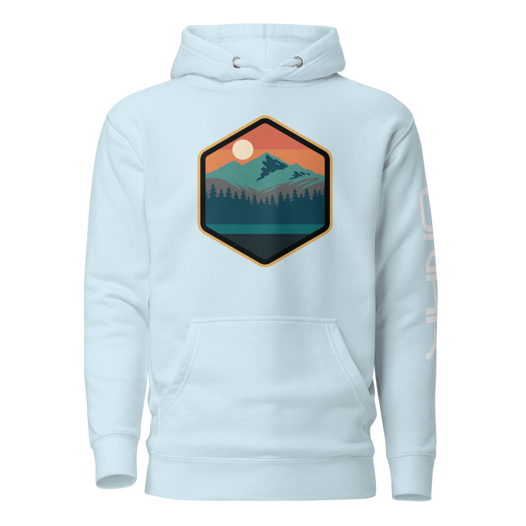 Hiking Hoodie - Mountain Landscape