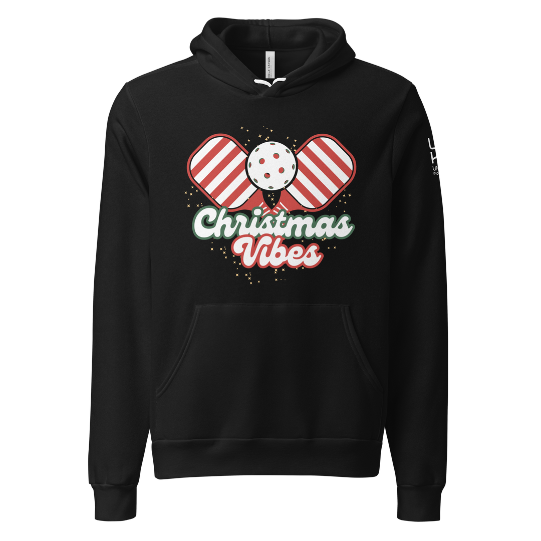 Pickleball Christmas Vibes Hoodie