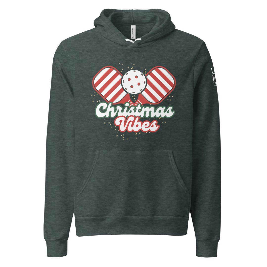 Pickleball Christmas Vibes Hoodie