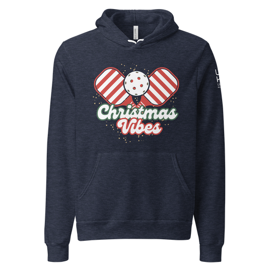 Pickleball Christmas Vibes Hoodie