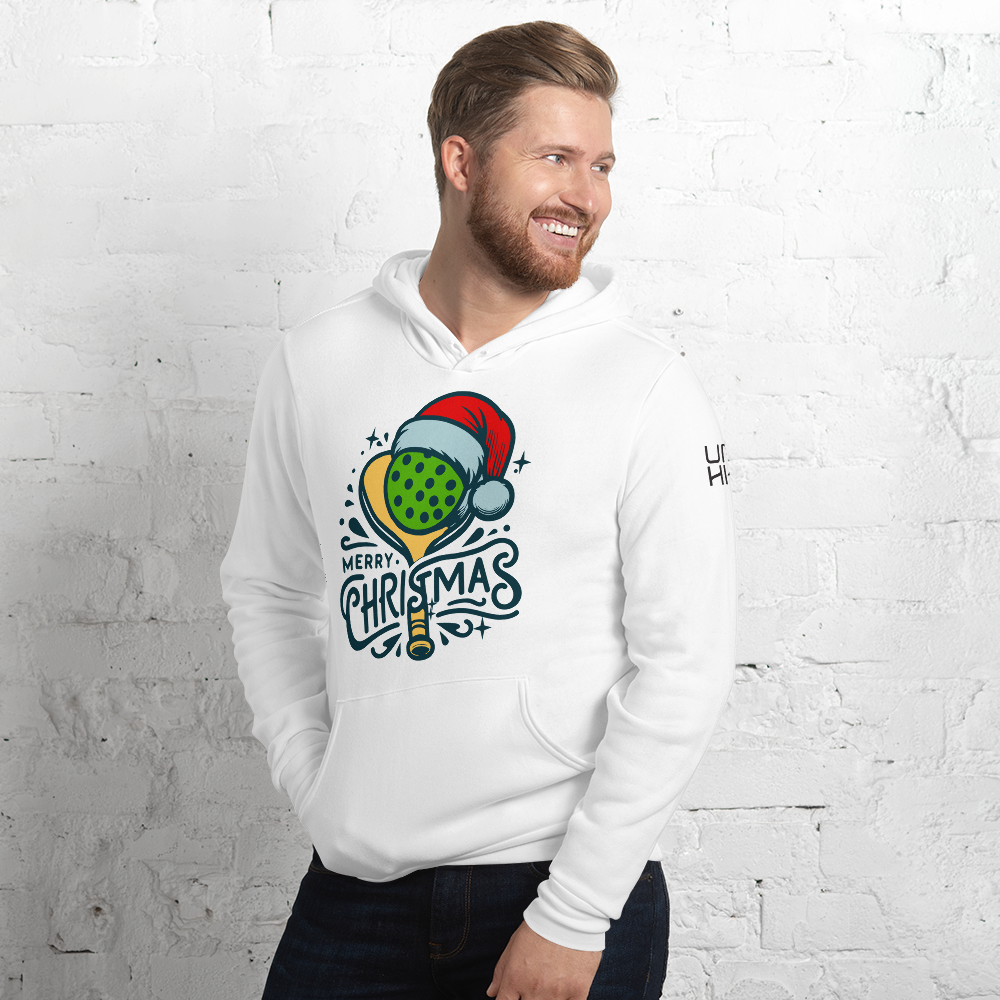 Merry Christmas Pickleball Hoodie