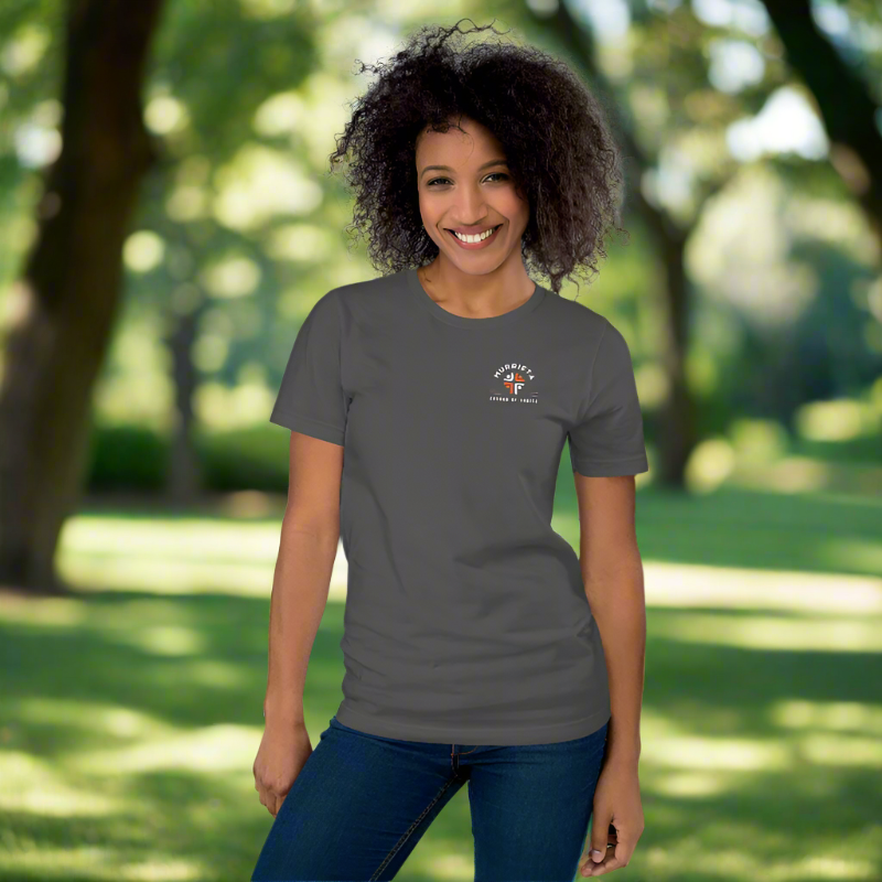 Love God Love People T-Shirt | Gray