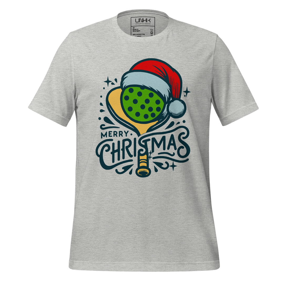 Unisex Merry Christmas Pickleball T-Shirt