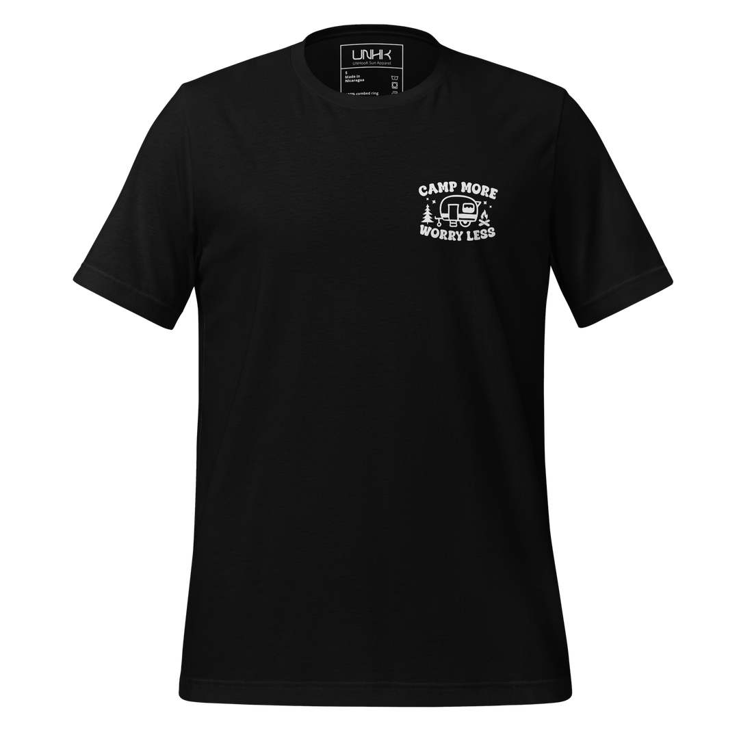 Camp More Worry Less Unisex T-Shirt