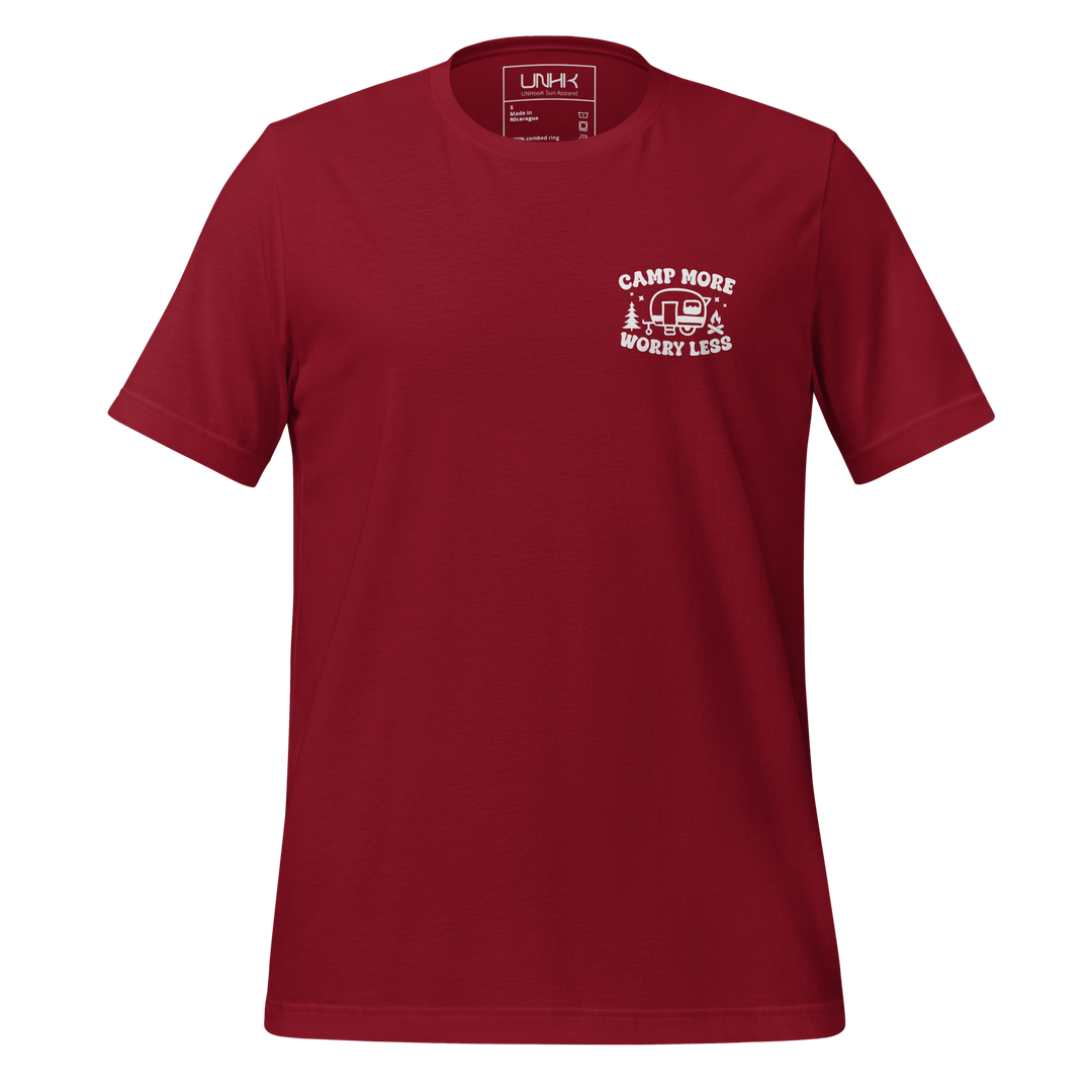 Camp More Worry Less Unisex T-Shirt