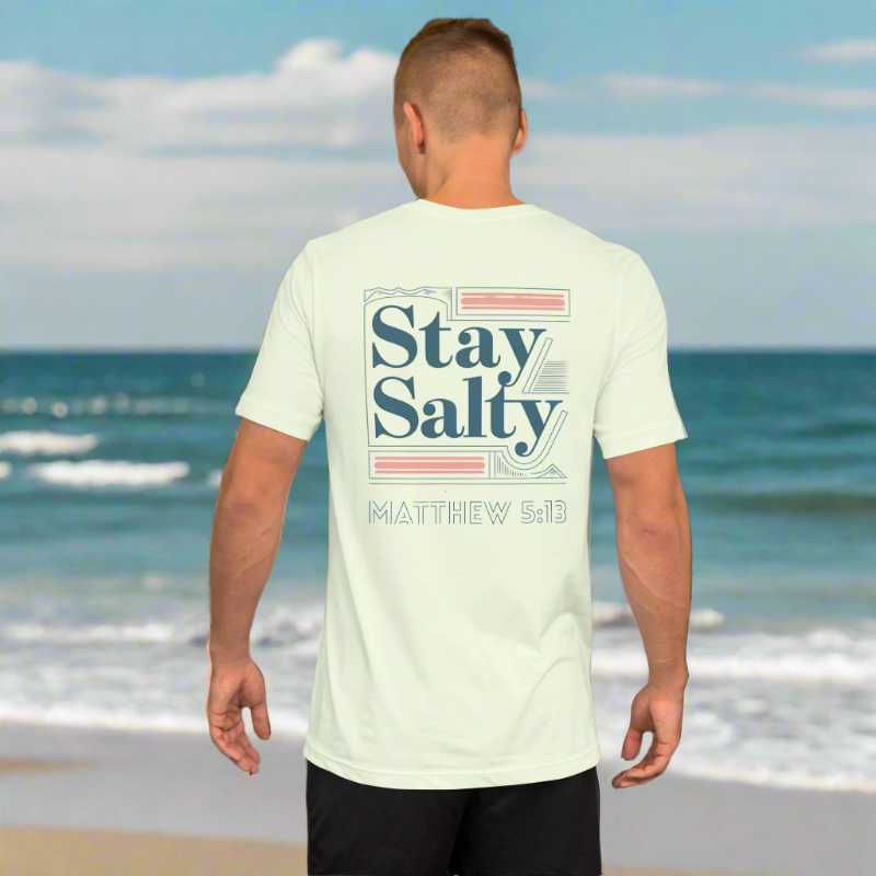 Stay Salty Men's T-Shirt | Citron