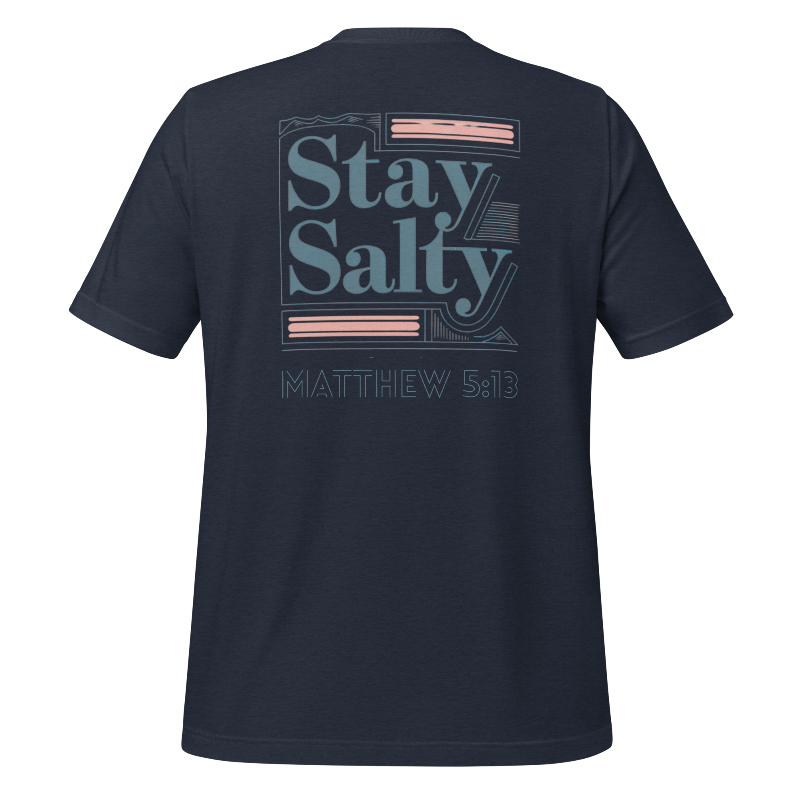 Stay Salty Men's T-Shirt | Navy
