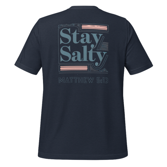 Stay Salty Men's T-Shirt | Navy