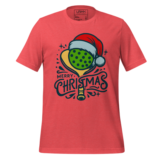 Unisex Merry Christmas Pickleball T-Shirt