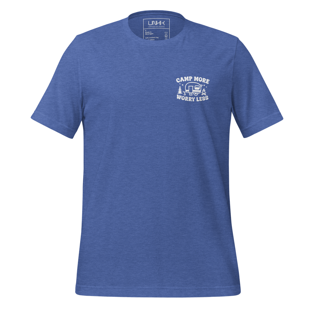 Camp More Worry Less Unisex T-Shirt