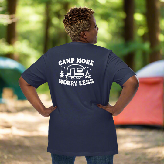 Camp More Worry Less Unisex T-Shirt