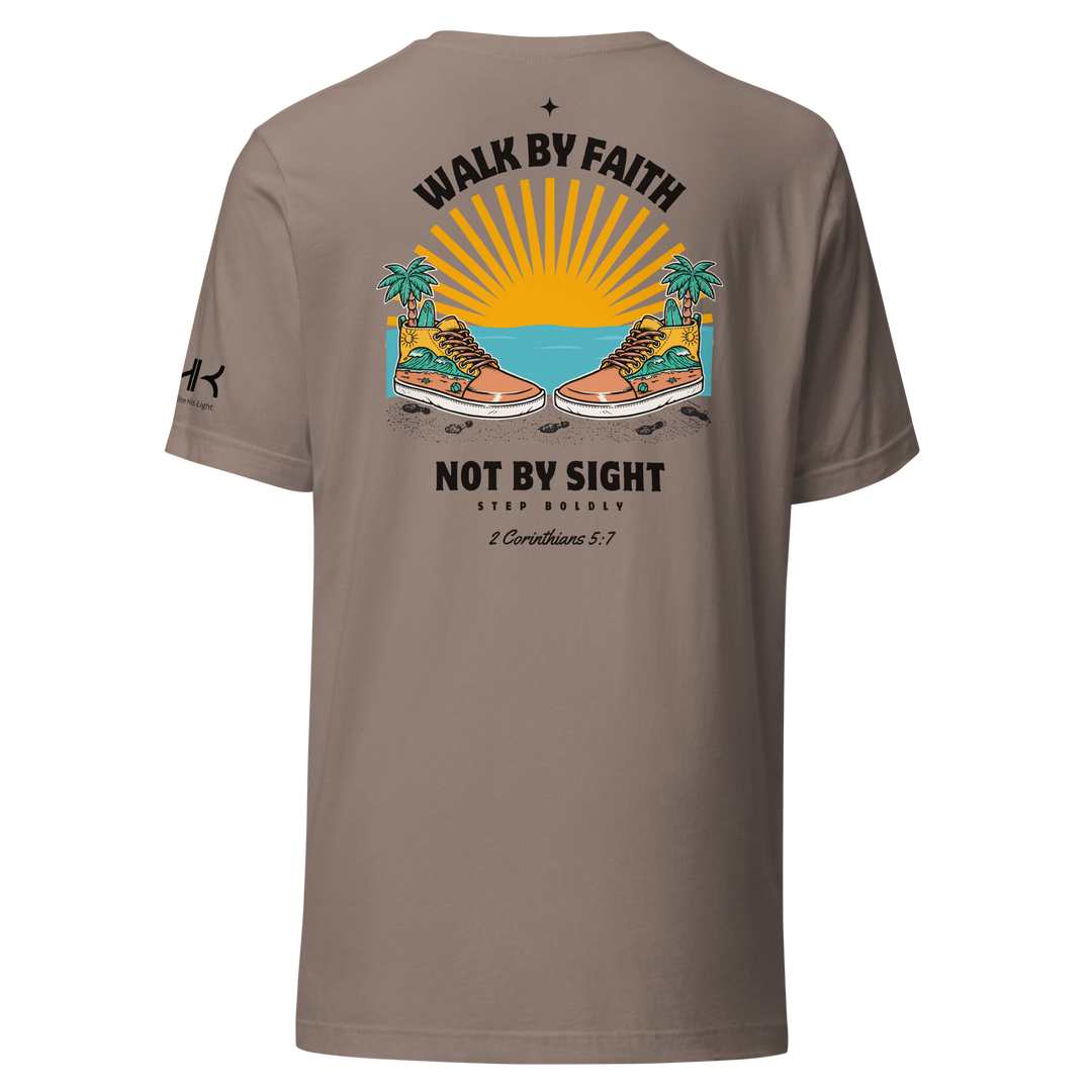 Walk by Faith Men's T-Shirt