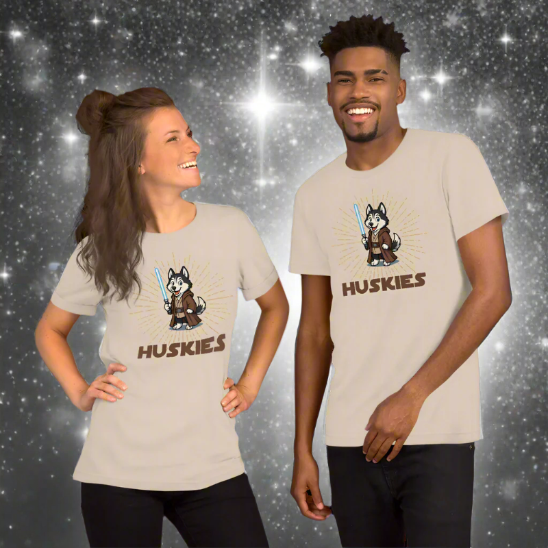Galactic Warrior Husky Unisex T-Shirt