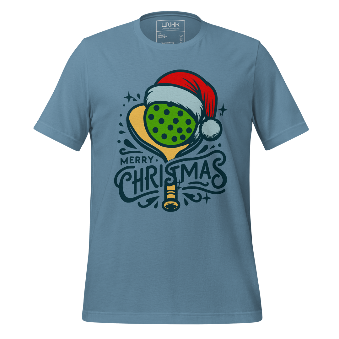 Unisex Merry Christmas Pickleball T-Shirt